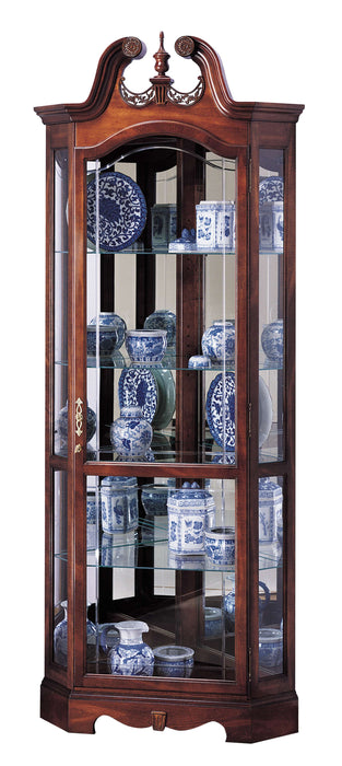 Berkshire Corner Curio Cabinet