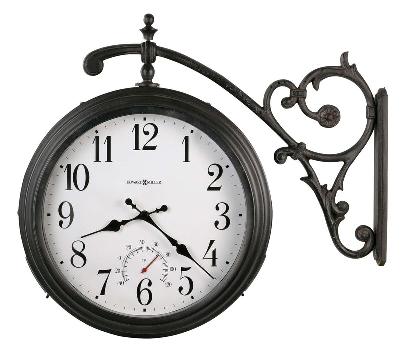 Luis Indoor/Outdoor Wall Clock