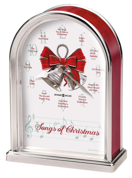 Songs Of Christmas Tabletop Clock