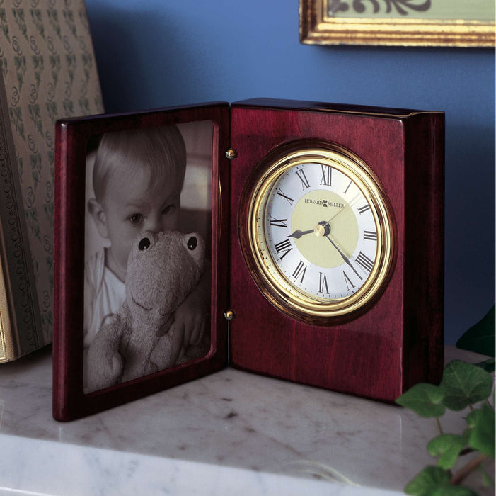 Portrait Book Tabletop Clock