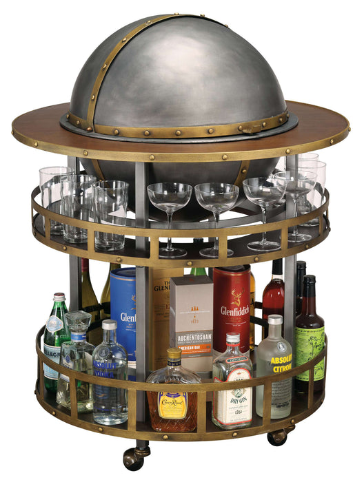 Globe Bar Cart