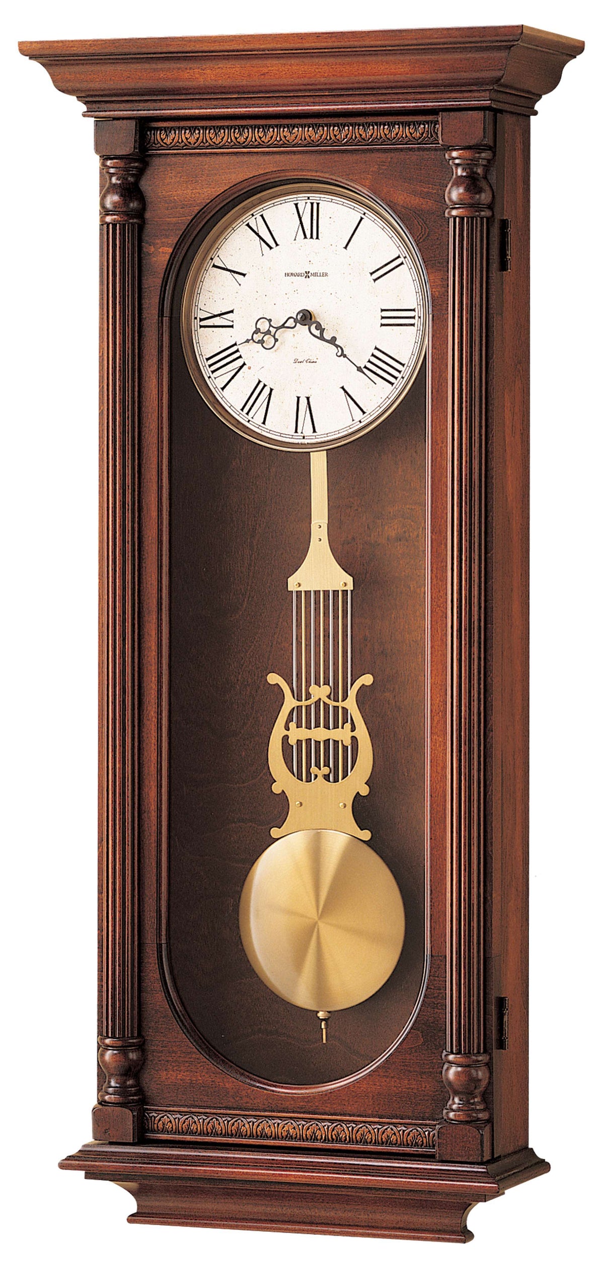 Oak Howard Miller Wall Clock Westminster selling Chime 68th Anniversary 620-102 Pendant