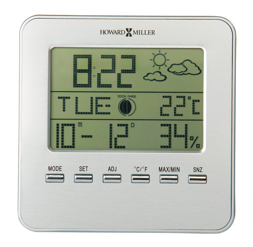 645693 Weather VIew Tabletop Clock