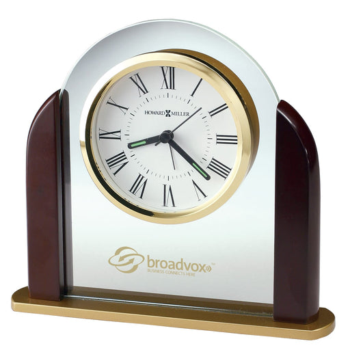 Howard Miller Clocks Rosewood Arch Tabletop Clock 613487 - Carol House  Furniture - Maryland