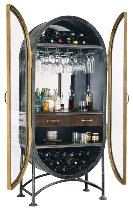 695286 Boilermaker Wine & Bar Cabinet