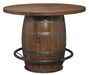693054 Whiskey Barrel Pub Table